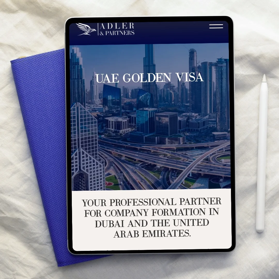 Adler & Partners website design
