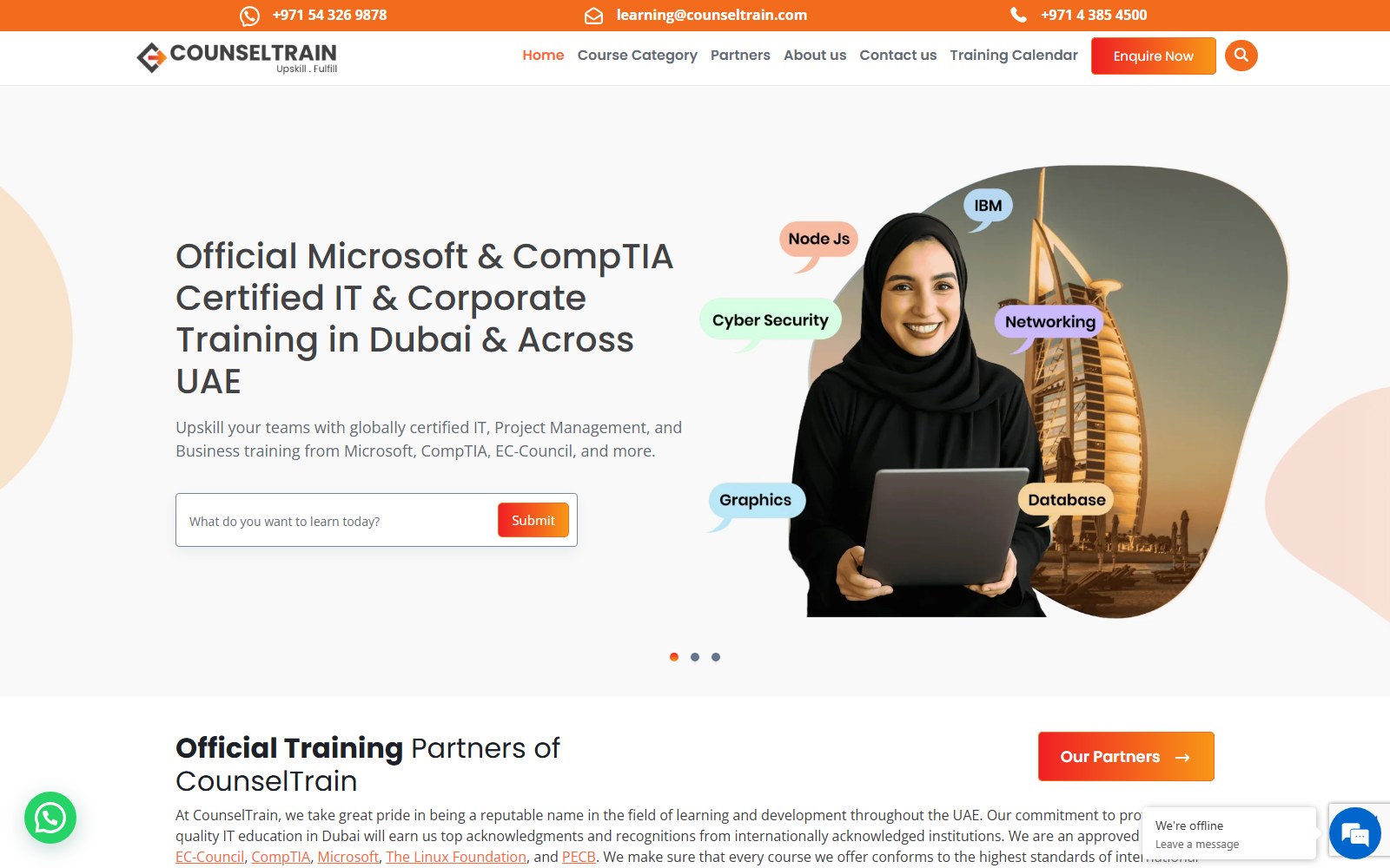CounselTrain website