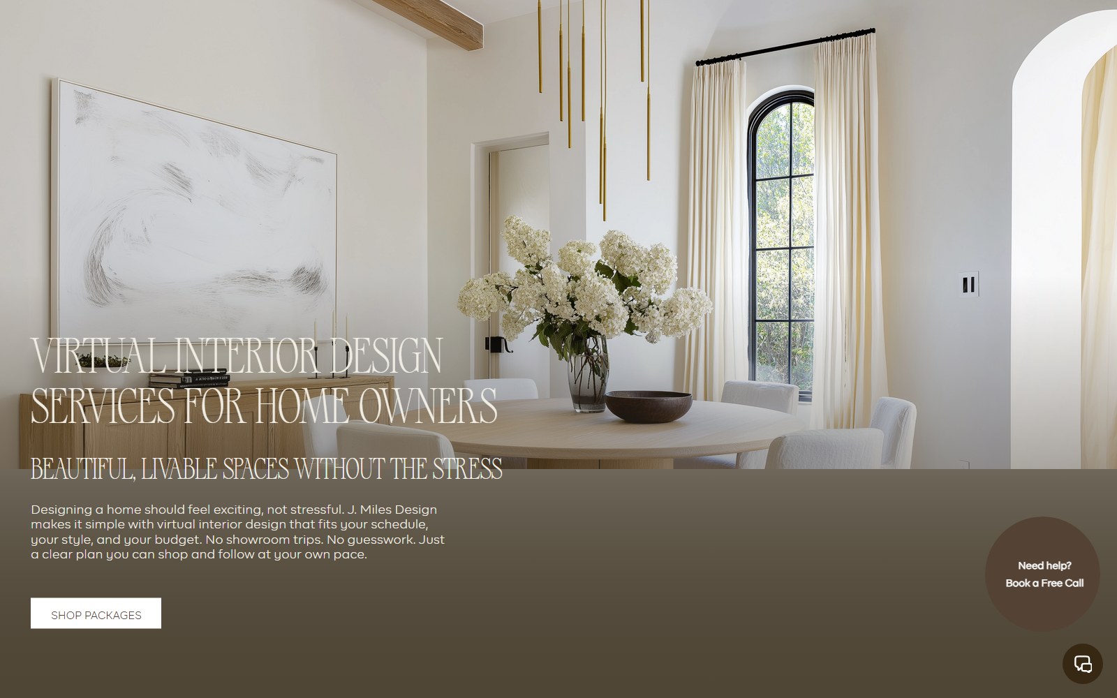 J. Miles Design website