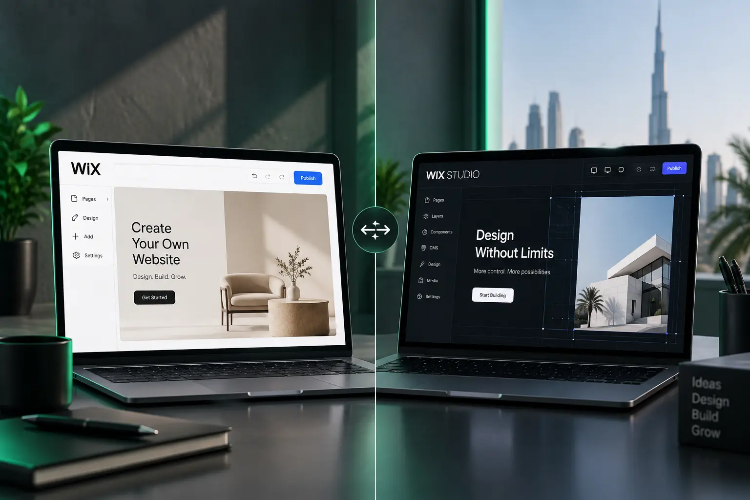 Wix and wi studio